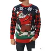 Herrtröjor The Ugly Sweater Co. Mens Sports Golf Christmas for Holiday Fun Design Snug Fit Betath Crewneck Drop Delivery Appa Dhzcu