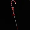 Decorative Flowers Lollipops Peppermint Stake Lights Christmas Outdoor Decorations Solar Patio Lamp