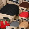 Nouveau couvercle de voiture en peluche chaude protecteur de coussin de siège auto d'hiver avec garniture de coton épaissis