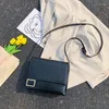 Bag Square Crossbody Vintage 2024 Moda de alta qualidade PU couro feminino Handbag Travel Travel Ombro Messenger