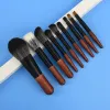 Shadow Karsyngirl 9 / 12pcs / Set Mini Portable Makeup Brush Set Loose Powder Brush Brushadow Brush Brush Beauty Tool