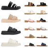 Cale de qualité supérieure Espadrille Designer sandales femmes pantoufles plate-forme lin talons hauts luxueux woodys plats mulets blancs noirs rose sandale mots de sandale sliders