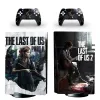 Aufkleber Die letzte von uns PS5 Standard Disc Edition Skin Sticker für PlayStation 5 Konsole 2 Controller Skins Decal Cover Vinyl für PS5