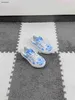 New kids Sneakers Red and blue pattern design baby shoes Size 26-35 Box protection girls board shoes designer boys shoes 24April