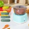 Blender Wireless Electric Meat Grinder Machine Kitchen Aid Mincer Multifunktion Food Processor Pepper Vitlök Masher Baby Diet Maker USB