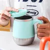 Mugs Multi-function Coffee Tea Cup Stainless Steel Double-layer Heat Insulation Anti-scald Mug With Lid Controllable Temperature