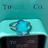 Tiffanybead Pierścienie miłosne damskie męskie projektant Tiffanybracelet Pierścień luksusowa biżuteria
