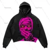 Mens Hoodies Punk Wind Ninja Printed Long-sleeved Hoodies Couples Hip-hop Street Y2k Street Loose Fashion Oversized Hoodies Harajuku Goth Top 240412