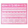 Baking Moulds Baby Carriage Lace Silicone Mold Cake Border Decorative DIY Tools K483