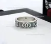 2023 Fashion 925 sterling silver skull band rings for mens and women Luxury Party promise jewelry lovers gift with bo8957854