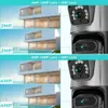 IP -камеры Besder 8MP PTZ Wi -Fi Camera с двумя экранами Color Night Vision Outdoor 4MP Security IP -камера видеонаблюдение камера ICSEE App 24413