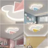 Plafond Lilaires Childrens Room Carton AirPlane Light Chaussu de Boy romantique et fille Modern Minimaliste Creative Cloud Chambre Lampes Drop de Dhpj8