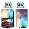 Autocollants Kingdom Hearts PS5 Discy Disc Edition Skin Sticker Sticker Decal Cover pour Playstation 5 Console et 2 Controchers PS5 Skin Sticker