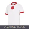 Polonia 2024 Lewandowski Maglie da calcio uomini Kit Kit Polonia 2025 Zielinski Milik Zalewski Szymanski Shirt da calcio polacco Polen Uniform Boy 24 25 Pologne Bednarek