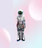 2018 Wysokiej jakości garnitur kosmiczny kostium maskotki astronaut Mascot Costume z plecakiem Gloveshoes8364937