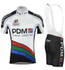 1988 PDM Ultima Chrome Cassettes a manica corta maglia ciclistica da 19d pad pantaloni abiti men039s estate mtb pro biciclette di biciclette maillot4680841