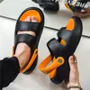 Casual Shoes 2024 Fashion Platform Slides Men Beach Slippers Summer Non-slip Men's Outdoor Sandals Comfortable Hiking Sports For