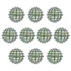 Flores decorativas 10 PCs PCs Diy Ball-Flower Base Rack Acessórios de bola de flor de plástico