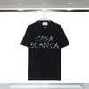 T Shirt Casablanc Men Women Designers T-shirts Loose In Summer Tees Tops Man S Casual Street Hip-Hop Shirt Luxury Clothing Street Shorts Sleeve Clothes Tshirts