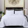 Bedding Sets Embroidery Quilt Set 3pcs Wash Cotton El White Quilts Quilted Bedspread Bed Cover Sheets Pillowcase King Size Coverlet