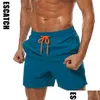 Мужские купальные костюмы Эскатч мужчина плавать шорты пляжные пляжные брюки для купания купания мужские