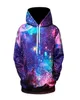 Men039s Hoodies Sweatshirts Moletom Capuz Space Galaxy 3D Roupas de Marca Masculina E Feminina Impresso Jaqueta Esportiva4217859