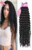 Brésilien Human Hair Curly Teave Couleur naturelle 1b Virgin Human Hair Bundle Coiffure peut être teinte queen Hair Office Store 7919731