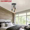 Ceiling Lights Vintage Light Fixture Retro Lamp Black Metal For Hallway Entryway Bedroom Balcony Dining Room