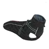 Hondenkleding Reflecterend fleece jas voor honden Warm huisdierkleding Vest medium en grote 2 op 1 winter