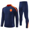 NOUVEAU 24/25 Jersey de l'équipe nationale de Memphis Suite de formation pour les enfants et les adultes 23 24 Vigrl F.de Jong Jogging Training Footbinding Sportswear