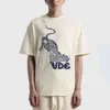 Męskie projektant koszulki luźne na zewnątrz swobodne sportowe szorty plażowe damskie bawełniane krótkie rękawowe koszulę wszystko z niegrzecznym tshirt Quick-Dr s