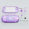 Accessories Clear Colorful Replacement Full Housing Shell Cover Case For Sony PSP3000 PSP 3000 Game Console With Button Kit