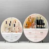Boîtes de rangement Cosmetics Box Box Type de tiroir à double porte Double Design Bureau des racks anti-poussière étanche