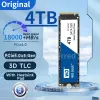 Boxs NVME M2 4.0 SSD 512GB 1TB 4TB SSD M2 2280 PCIE 4.0 SSD mit Heizkühlung Gen4 Interner Festkörperantriebsscheibe für Desktop für PS5