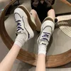 Scarpe casual Whit Running Women's High On Platform Lace Up Sports Female Female Athletic Basse sneaker in Trends 2024 A Offerta 39 h