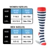 Çoraplar kalsetinler compresivos Spor Set başına 5 Çift Sıkıştırma Koşu Bisiklet Spor Çizilmiş Sıkıştırma Sıkıştırma Çorap Kız Spor Çorap