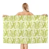 Serviette vintage motif de plage serviettes de plage piscine grand sable microfibre sans sable à sec le bain léger baignade