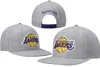 Amerikan Basketbol "Lakers" Snapback Hats Teams Lüks Tasarımcı Finalleri Şampiyonlar Soyunma Odası Casquette Sports Hat Strapack Snap Sırt Ayarlanabilir Kap A8