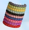 Kleurrijke telefoon draad koord koord pony houder tandvleesgom goede kwaliteit meisjes elastische haartouw snoep kleur armband 18 kleuren7572634