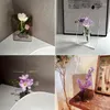 Vases Nordic Picture Cadre en forme de vase transparent Acrylique Po Flower Plant Decor Modern Living Room Office Home Decorations