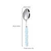 Forks Spoon en acier inoxydable Anti-corrosion très durable Touch lisse anti-rust