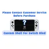 Cases Cute Kawaii Gaming Custom Case For Nintendo Switch Oled Hard Thin Dockable Protection Shell Pink Japanese Anime Pattern