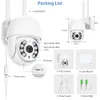 IP -kameror 4MP HD WiFi IP -kamera Utomhus Security Color Night Vision 2MP Wireless Video Surveillance Cameras Smart Human Detection ICSEE 24413