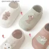 Kinder sokken Childrens Socks Summer Socks Pure Cotton Baby Anti Slip Lichtgewicht Korte Kortingen Sokken Pasgeboren Accessoires Elastisch en comfortabel Q240413