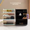 Kits Luxury Love Form Makeup Brush Organizer Cosmetic Storage Box Lipstick Stand Display Holder Office Desktop Pencil Organizer