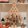 Party Decoration Vismas Adult Adver Advent-Callendar Christmas Tree détient le compte à rebours 24 jours sur la bouteille de bottle pour hommes adultes M68E