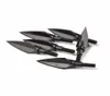 6pcs Broadhead Arrowhead Point 125 Grãos aço para arco de bricolage e arco e flecha arco e flecha tiro3197679