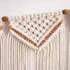 Tapestries Macrame Wall Hanging Tapestry Hand-Woven Bohemian Tassels Curtain Wedding Backgroud Decoration For Home Bedroom Dorm Y5GB