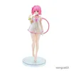 Actie speelgoedcijfers Nieuwe Japanse anime Figuur 24cm Momo Belia Deviluke Pyjama PVC Actiefiguur Toy Adult Collection Box-Packed Doll Cadeau