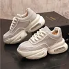 SCARPE MASSIONE MASSIONE SCARPE RINESTONE 2024 Summer Nuovi scarpe casual Sunle spesse all'interno Aumenta le scarpe sportive a bassa cima 1A6